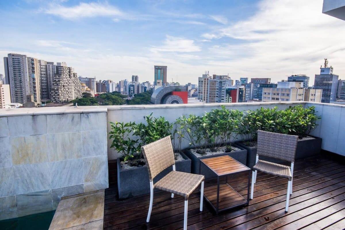 상파울루 Bhomy Paulista Moderno Ao Lado Da Paulista Bp36 아파트 외부 사진